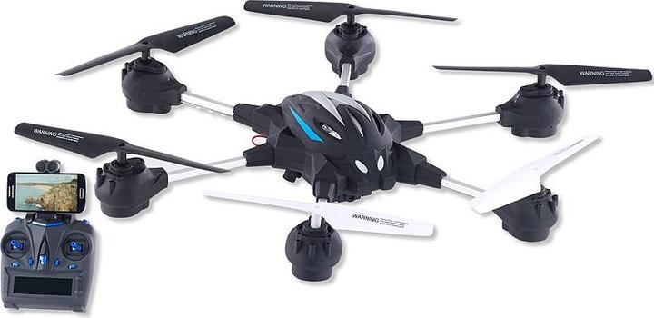 Actual product image Simulus Hexacopter GH-50.cam with VGA camera & live view via WLAN