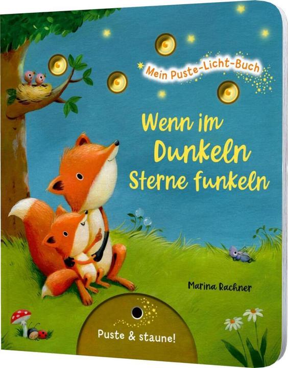 Produktbild Mein Puste-Licht-Buch: Wenn im Dunkeln Sterne funkeln (Deutsch, Christina Nömer, 2020)