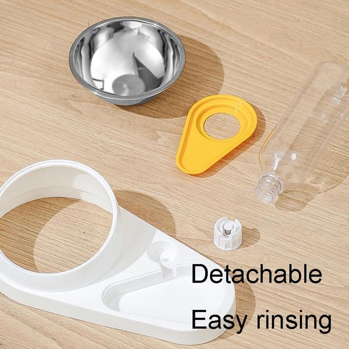 Produktbild König Design Napfset für Katzen Hunde Hundenapf Katzennapf Futterbar Napfständer Futternapf