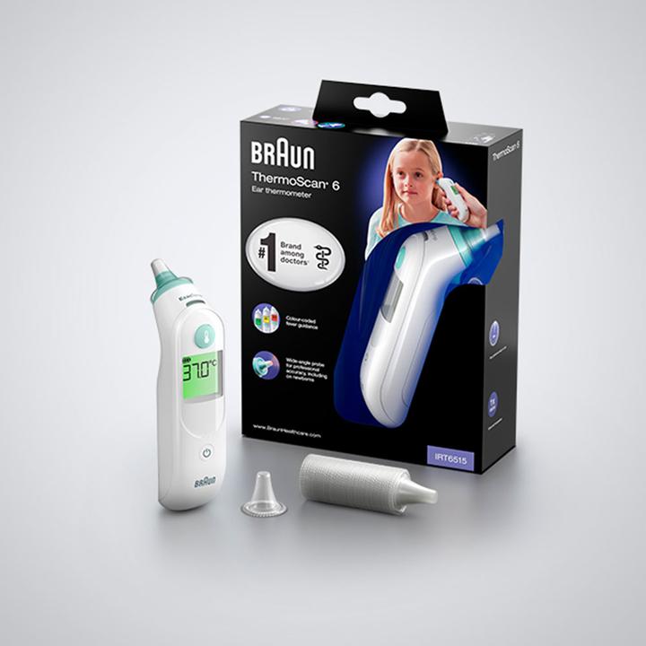 Produktbild Braun ThermoScan 6 IRT 6515 (Ohr)