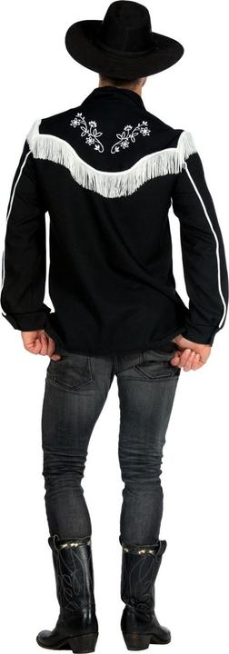 Immagine prodotto Wilbers Camicia western da uomo Bobby, nera (XL)