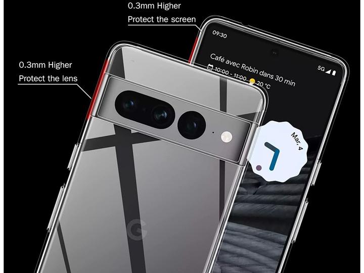 Actual product image Screenguard Google Pixel 7 Pro Flexible TPU Clear Case (Google Pixel 7 Pro)