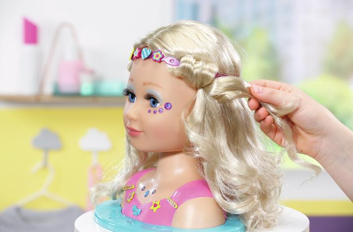 Image du produit Zapf Creation Tête de maquillage et d'habillage d'une petite soeur