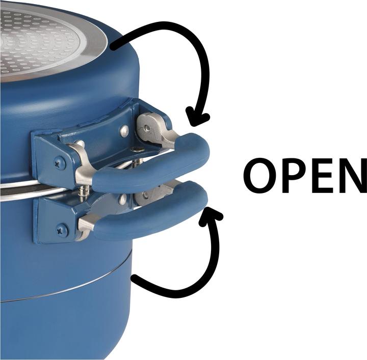 Image du produit Brunner Carezza Magnetogrip (22 cm, Ensemble de casseroles et de poêles de cuisson, Aluminium)