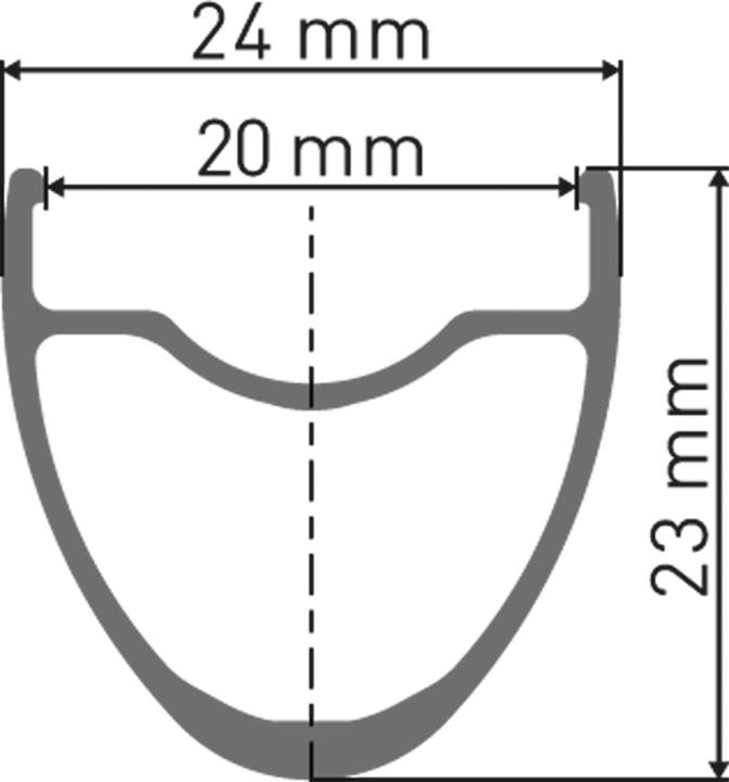 Actual product image DT Swiss R 470 Rim DB (28")