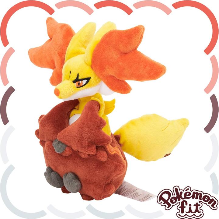 Produktbild Pokémon Delphox Sitting Cuties Plush - 19 cm (19 cm)