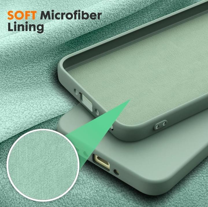 Actual product image Screenguard Liquid Silicone Case (Samsung Galaxy A35)