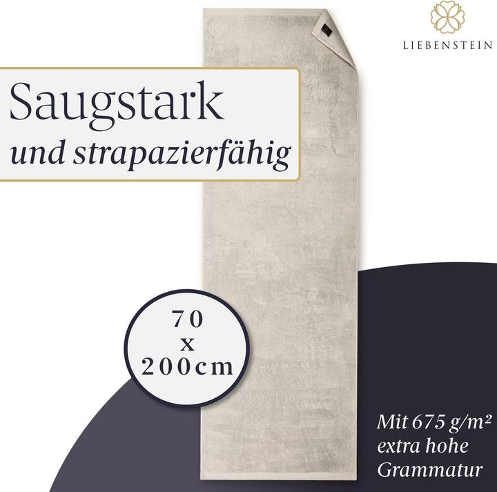 Immagine prodotto Liebenstein Asciugamano da sauna (70 x 200 cm)