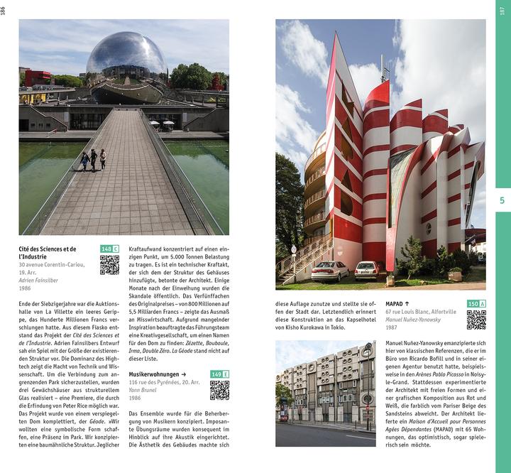 Actual product image Architekturführer Paris (German, Jean-Philippe Hugron, 2024)