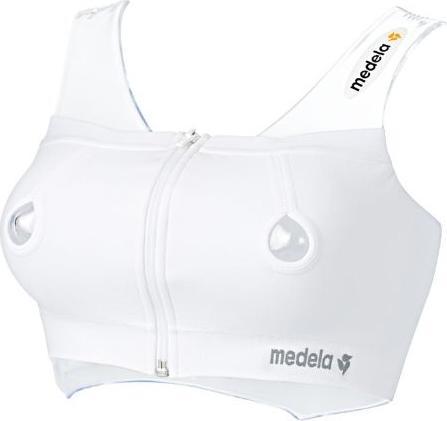 Soutien-gorge à pompe mains-libres, blanc, XL (Easy Expression 2.0) (XL)