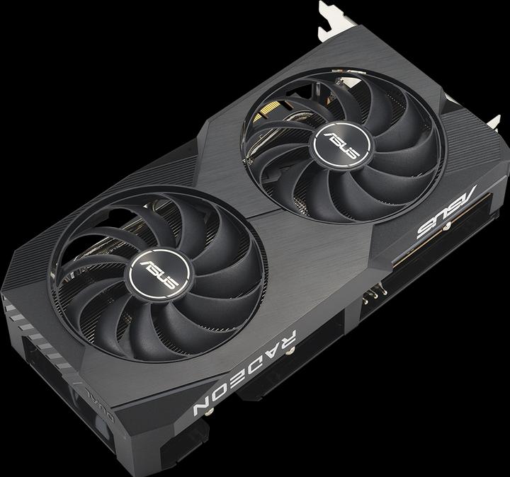 Actual product image ASUS DUAL-RX6600-8G-V2,HDMI,DP,Active (8 GB)