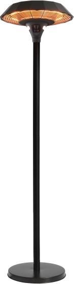 Actual product image NSH Nordic HORTUS Terrassevarmer gulvmodel UFO 800/1300/2100 W fjernbetjening HA (211-379)