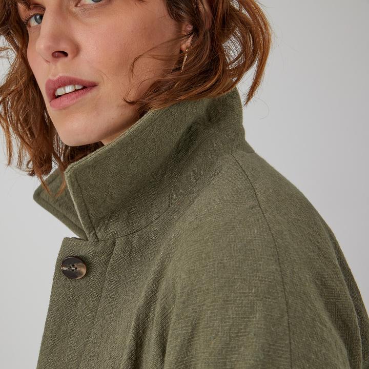 Image du produit La Redoute Collections Manteau avec fermeture à boutons (XS)