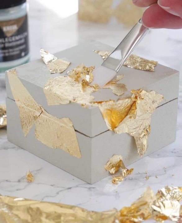 Productafbeelding Kreul Vergulden met Blad Metaal Set (Goud, 50 ml)