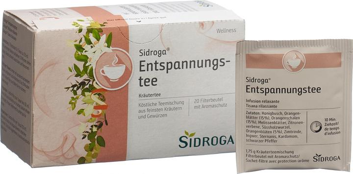 Immagine prodotto Sidroga Tè di rilassamento (20 g)