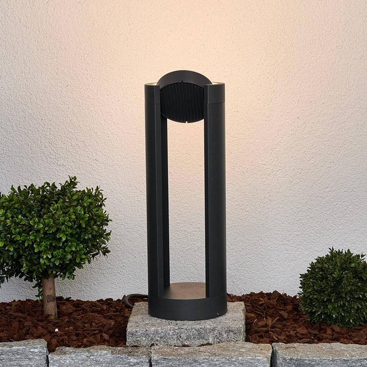 Produktbild Lucande Dylen Short LED Aussen Garten Leuchte IP65 Graphite (IP65)