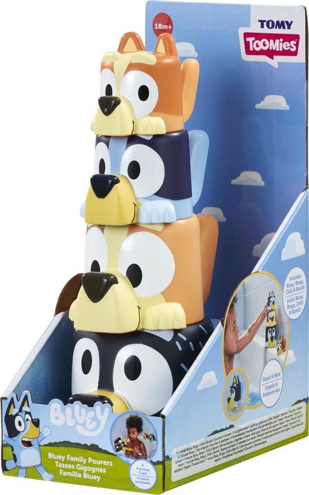 Produktbild Tomy Bluey Familie Badegiesser