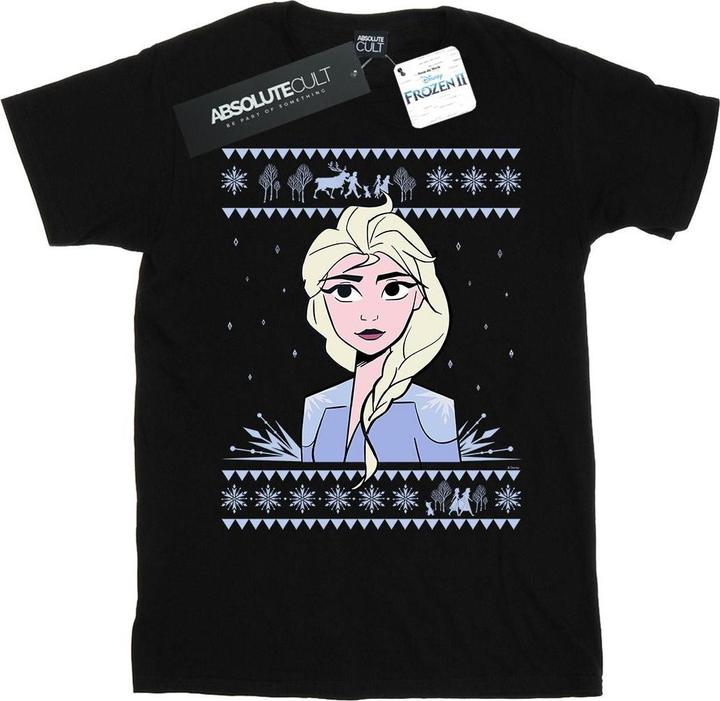 Image du produit Disney - T-shirt FROZEN ELSA CHRISTMAS - Fille (152, 158)