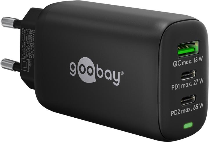 Produktbild Goobay Multiport-Schnellladegerät (65 W)