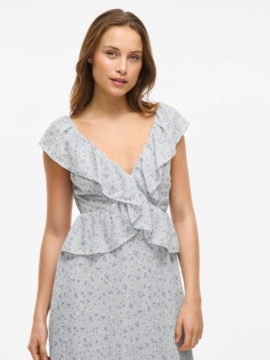 Produktbild Vila Ärmelloses Rüschen Maxikleid (38)