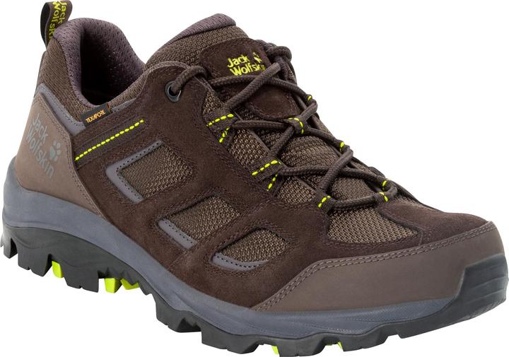 Dark brown / lime