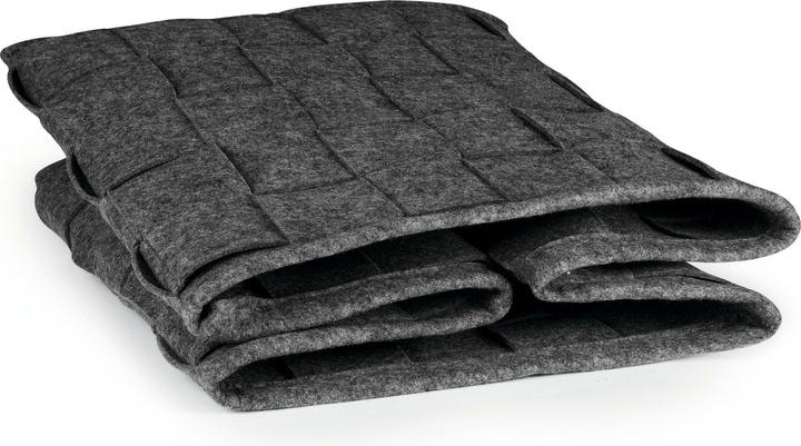 Produktbild N8werk Aufbewahrungskorb Filz 40 cm Dunkelgrau (1 x, 40 cm)