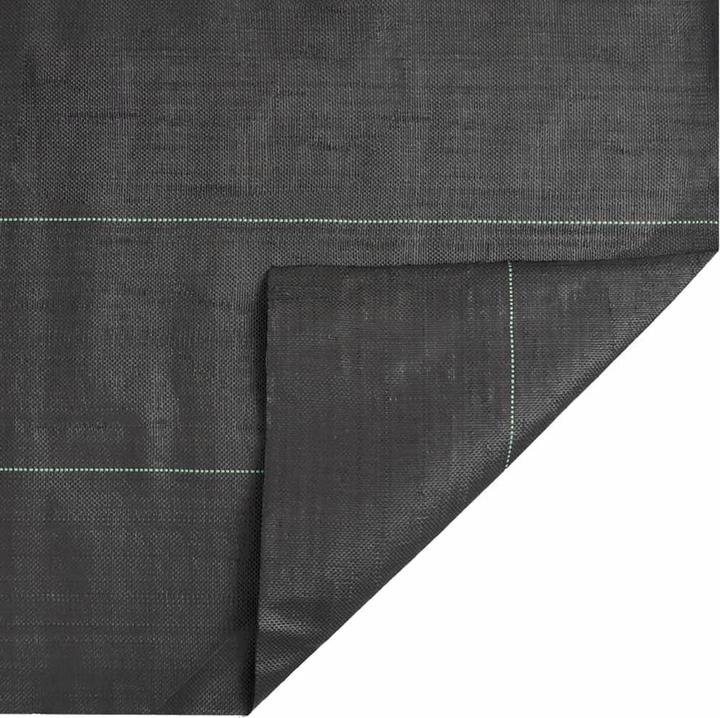 Produktbild VidaXL Unkrautvlies Gartenvlies Bodengewebe Unkrautfolie Schwarz 0,5x200m PP