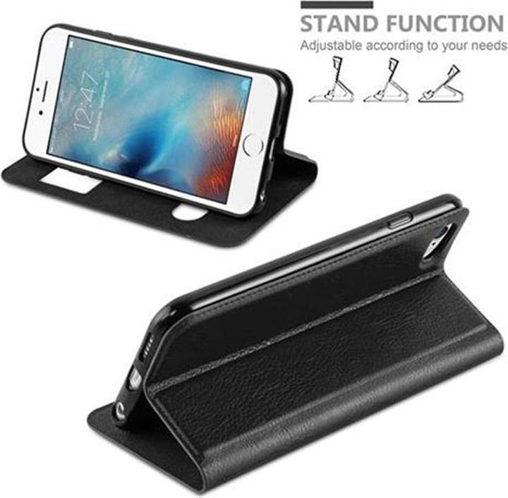 Actual product image Cadorabo Book with View double window cover (Apple iPhone 6)