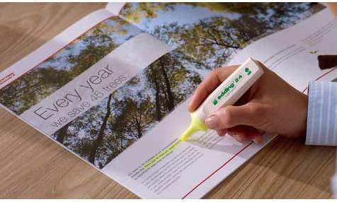 Actual product image Edding Highlighter EcoLine 24 (Green, 2 mm, 1 x)