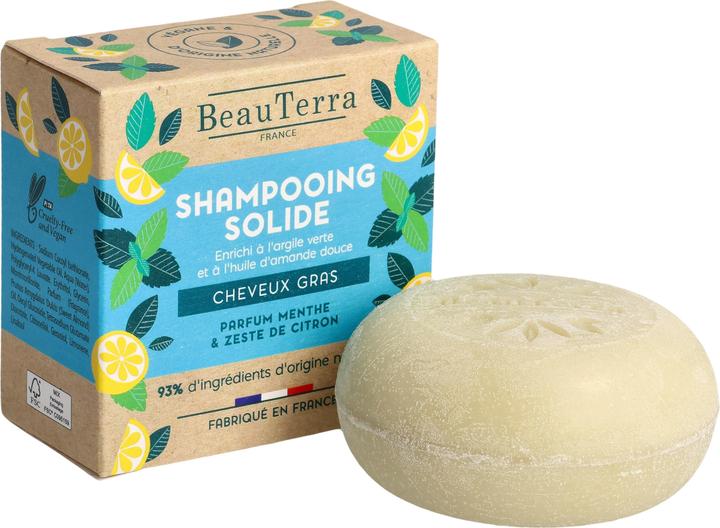 Produktbild BeauTerra Shampoo Solide fettiges Haar (Festes Shampoo)