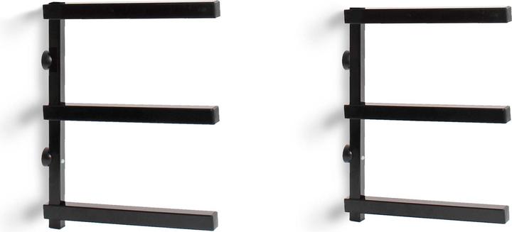 Actual product image XPOtool 2x Wood Shelf with 3 Levels up to 150kg Steel Cantilever Shelf for Storing Wood 50kg/Level