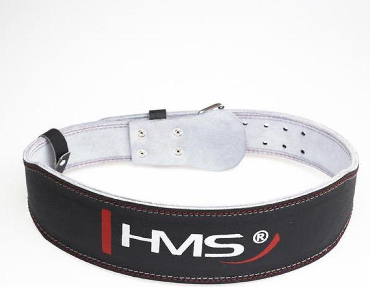 Produktbild HMS Schwarzer rM Krafttrainingsgürtel