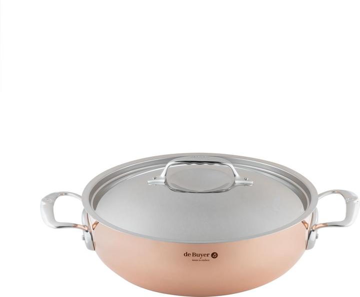 Actual product image de Buyer prima matera (28 cm, Casserole + Stewpot, Stainless steel, Copper)