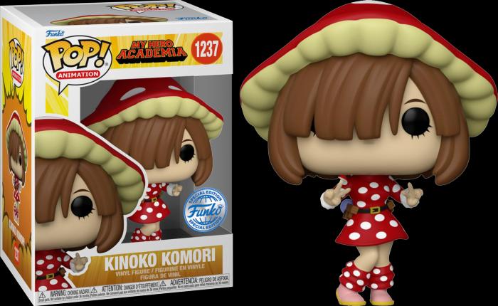 Actual product image Funko My Hero Academia POP! Animation Vinyl Figur Kinoko Komori 9 cm
