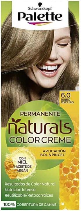 Produktbild Palette NATURAL tinte #6.0-rubio oscuro (6.0)