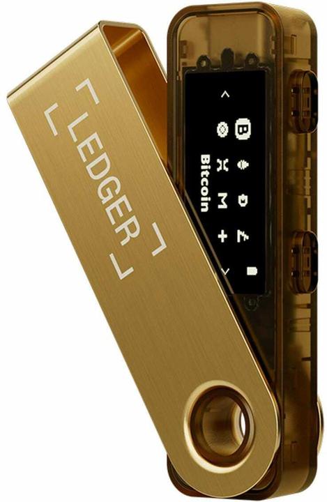 Ledger Nano S Plus - Gold (Ethereum Classic, Bitcoin, Dash, Dogecoin, Litecoin, Weitere)