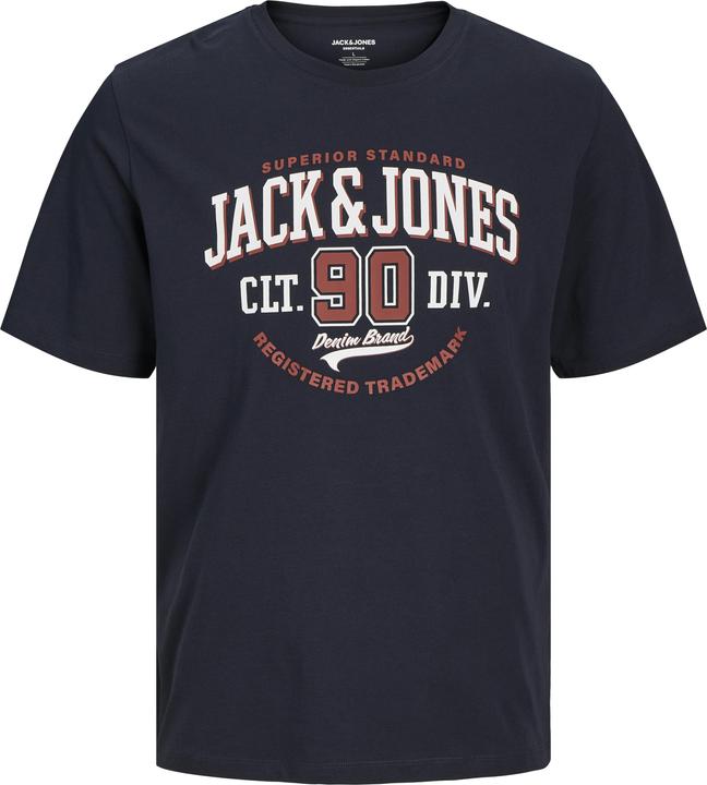 Produktbild Jack & Jones Jjelogo Tee Ss O-Neck 2 Col Aw24 S Pls (7XL)