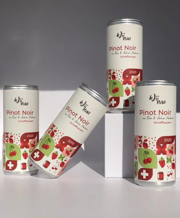 Immagine prodotto Wiihaa Pinot Nero Barrique in lattina (6 x 25 cl, 2019)