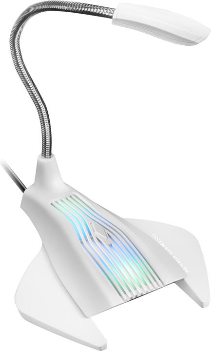 Image du produit Mars Gaming Microphone Sur Pied Mmic RGB (Blanc)