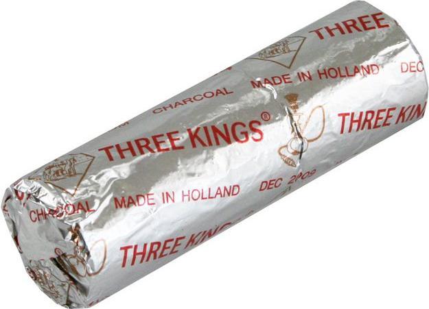 Image du produit Three Kings Charbon de shisha 40mm