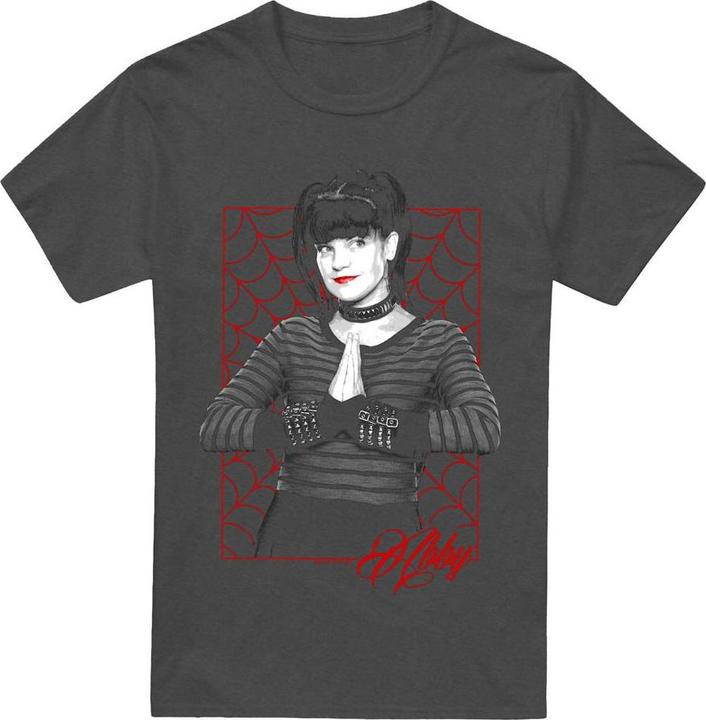 Actual product image Ncis Unisex Adult Abby Web T-Shirt (L)