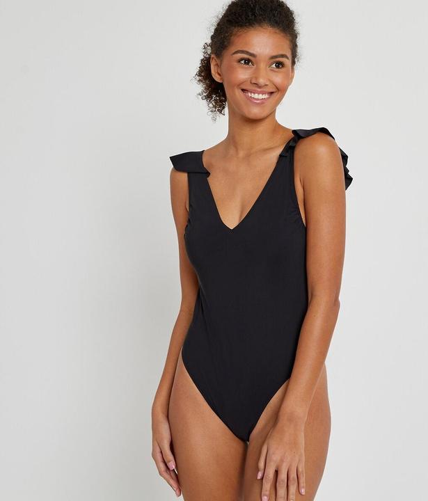 Immagine prodotto La Redoute Collections Costume da bagno con balze sulla schiena (36)