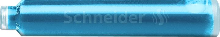 Actual product image Schneider Ink cartridge Callissima 6 pieces, Ice Blue (ink cartridges, Light blue)