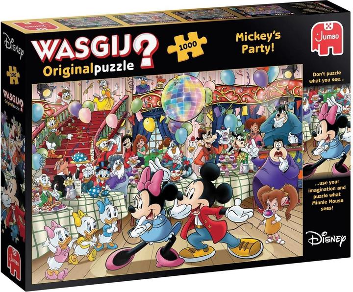 Produktbild Jumbo Puzzle Wasgij Orginal Disney (1000 Teile)