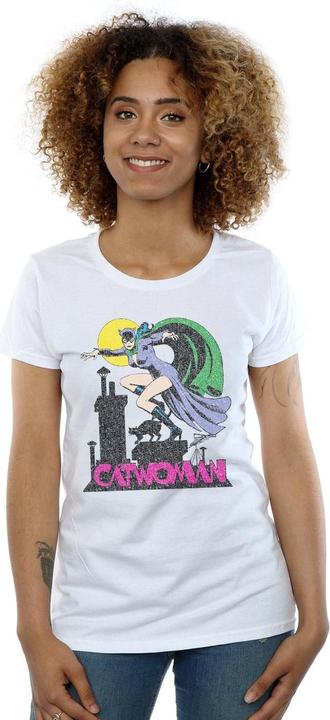 Produktbild Catwoman Crackle Logo TShirt (XL)