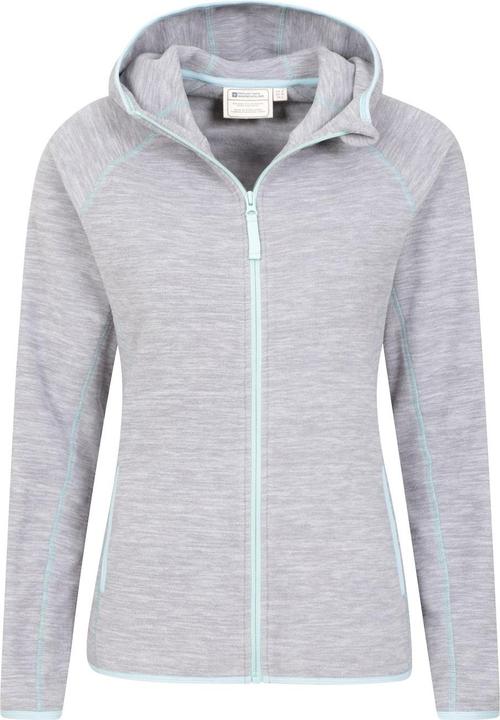 Image du produit Mountain Warehouse Lleyn II Melange Full Zip Hoodie Womens/Ladies (42 D)
