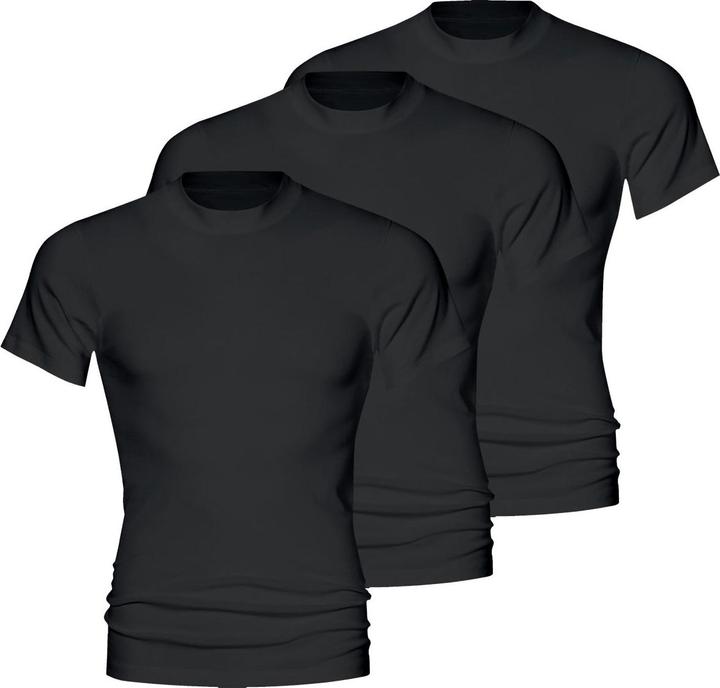 Actual product image Mey 3 Pack Dry Cotton Olympia Round Neck T-Shirt (M)