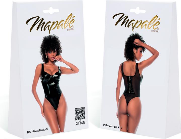 Actual product image Mapale Bodysuit - XL - Gloss Black (XL)