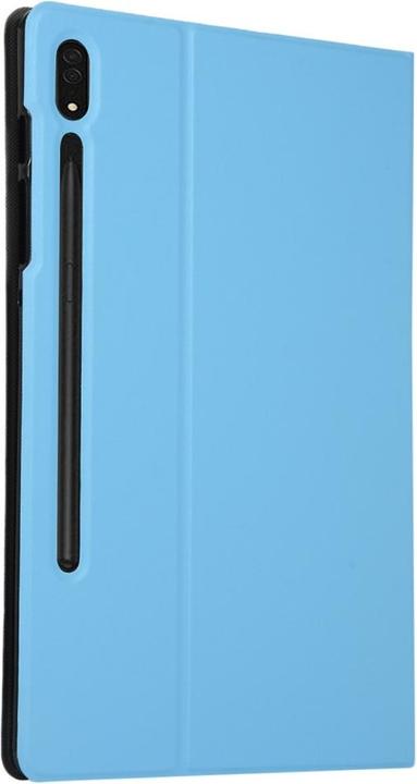Actual product image Cover-Discount Galaxy Tab S8 Ultra - Tri-fold Smart Case light blue (Galaxy Tab S8 Ultra)