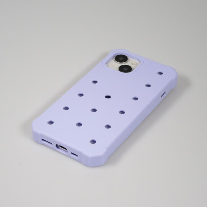 Actual product image PhoneLook Coque Case épais en silicone avec des trous pour les stickers à fixer clair (Apple iPhone 14)